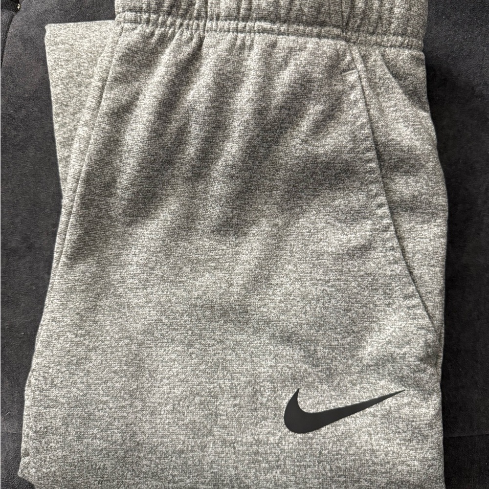Nike Kids Heather Gray Sweatpants